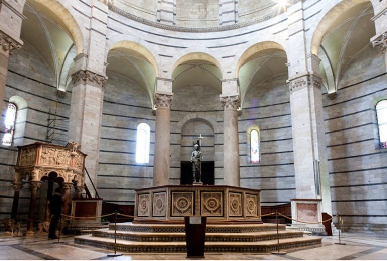 הבפטיסטריום (Baptistery) בפיזה credit to getyourguide.com